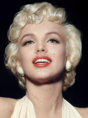 MARILYN MONROE Postkarte Hollywood collection