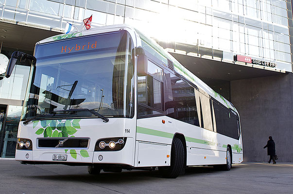 Zugerland Verkehrsbetriebe (ZVB) – Design des Hybrid-Bus