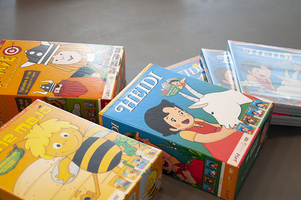 Plazavista Entertainment AG – Illustration und Kreation der DVD-Boxen von «Heidi», «Wicki» und «Biene Maja»