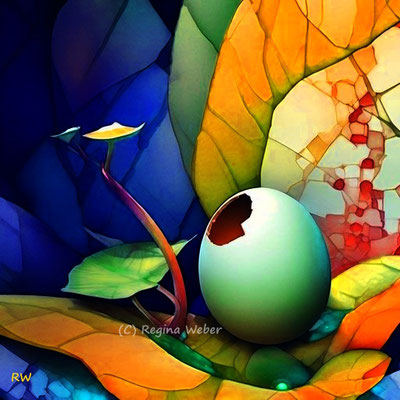 Can you feel the quiet and peace the painting radiates? a still life