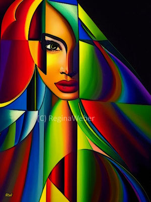 figurative expressionism in vibrant colours