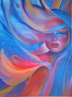 figurative expressionism - A painting about the heat of strong thoughts and feelings