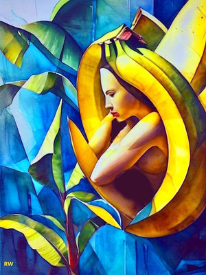 surrealism - Here you can pick two sweet fruits. 
