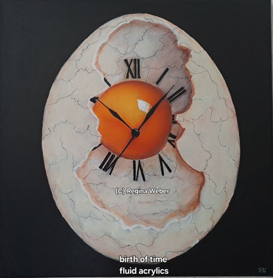Now you know how time was born! surreal expressionism