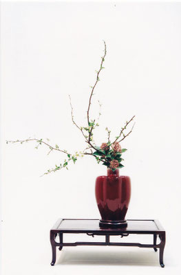 華道則天門で使う花を支える蟹留め 金属製 ◇華道則天門