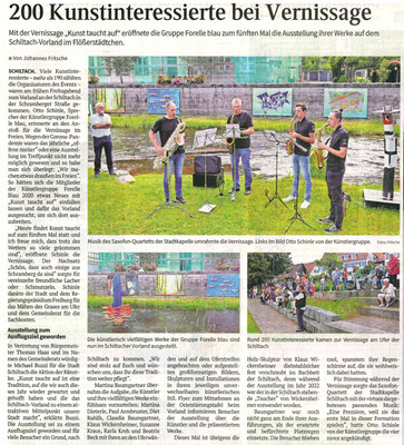 Vernissagebericht,Schwarzwälder Bote, 16. Juli 2024