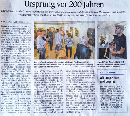 Bericht Offenburger Tageblatt