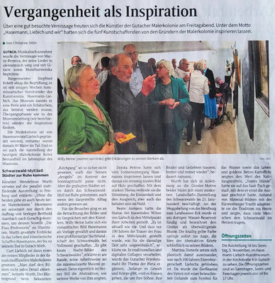 Bericht Schwarzwälder Bote