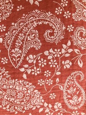 Floral-Altrot 150 cm Länge