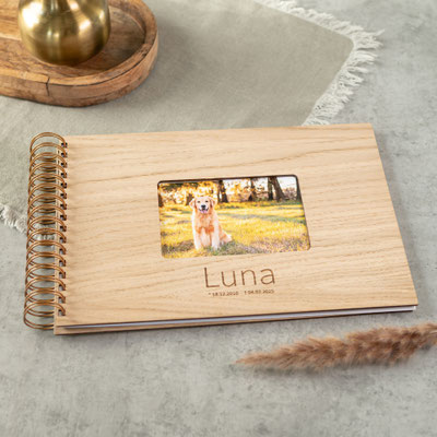 Erinnerungsbuch Hund, Katze, personalisiert DIN A4 und DIN A5 51,00 €/71,00 € 
