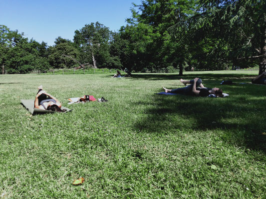 Séances Pilates au parc Bordeaux