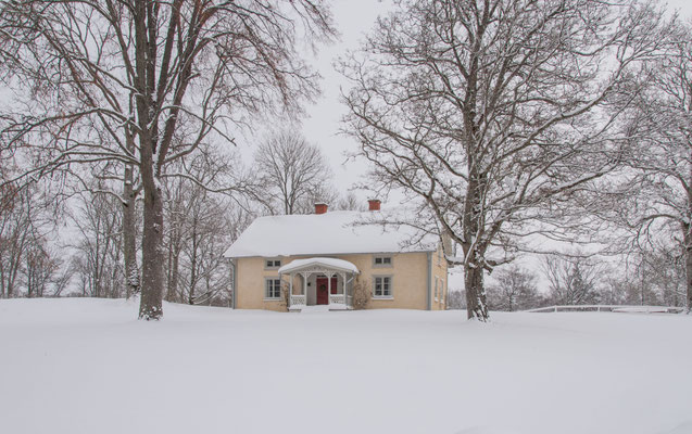 Winterlandschaft auf Skälsnäs