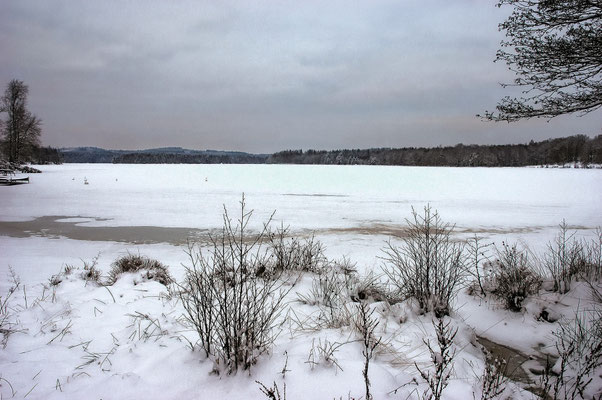 Winterlandschaft auf Skälsnäs