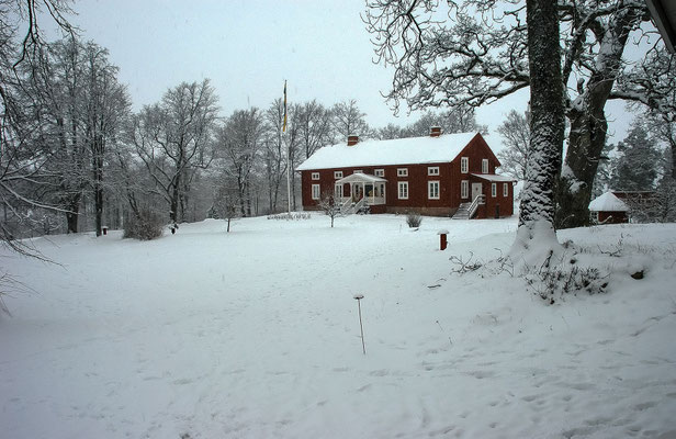 Winterlandschaft auf Skälsnäs