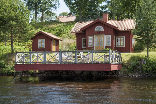 Das Seehaus mit Steg