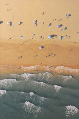 Low Tide, 195 x 130 cm, óleo sobre lienzo
