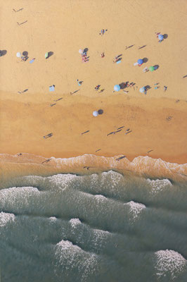 Low Tide, 195 x 130 cm, óleo sobre lienzo