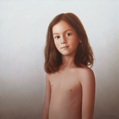 Sara, 60 x 60 cm, óleo sobre lienzo, 2012