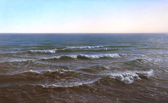 Atlántico, 89 x 146 cm, óleo sobre lienzo