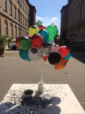 Sad Balloons, Goldleistenfabrik, Berlin 2020