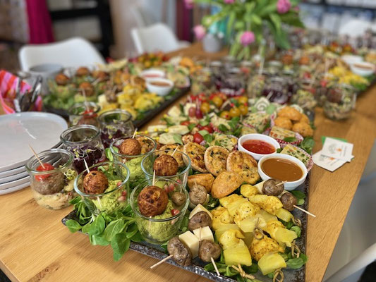 Seliger HAUSGEMACHT Premium Fingerfood Buffet Detail Foto