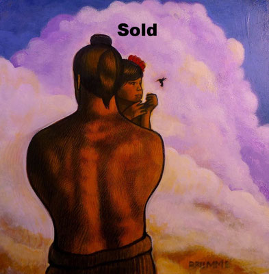 The Hawaiian Child and Father/ sold