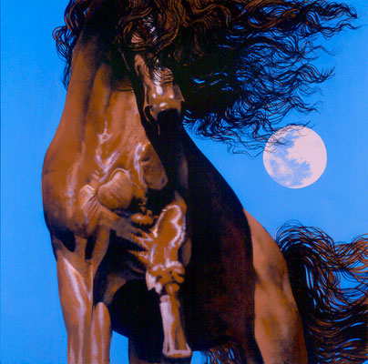 The Stallion and the Moon/ sold 