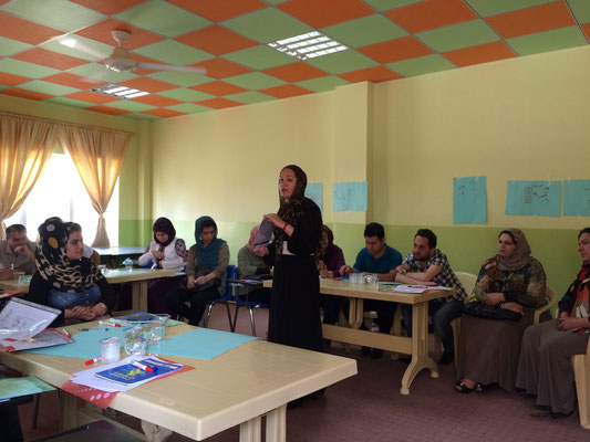 Formation d'instituteurs et travailleurs sociaux, Chamchamal, Irak