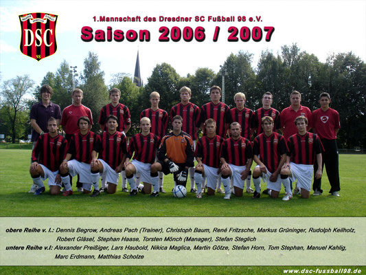 Saison 2006/07 - Bezirksklasse