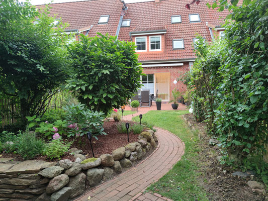 Blick zur Terrasse