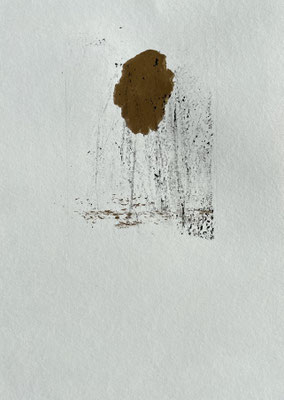 Monotypie auf Papier, 29.7 x 21 cm_© by Evelyne Ziegler