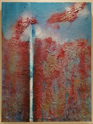 MISS SOPHIES WORLD - Acrylic on canvas  80 x 60cm