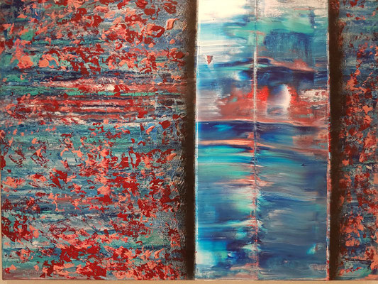 THE FRONT DOOR - Acrylic on canvas  80 x 60cm