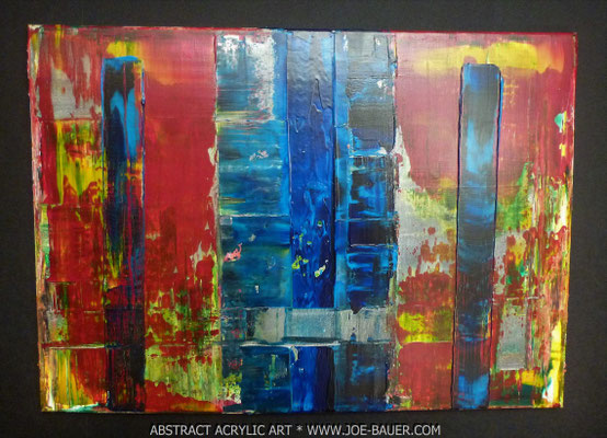 PROJEKT 128 - Acrylic on canvas 70 x 50cm