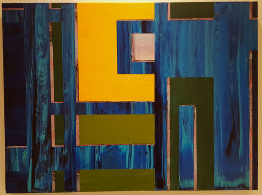 REFLECTION - Acrylic on canvas  80 x 60cm