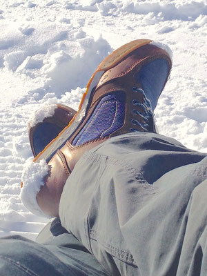 Beer 'o clock and kicking back in a sun chair.