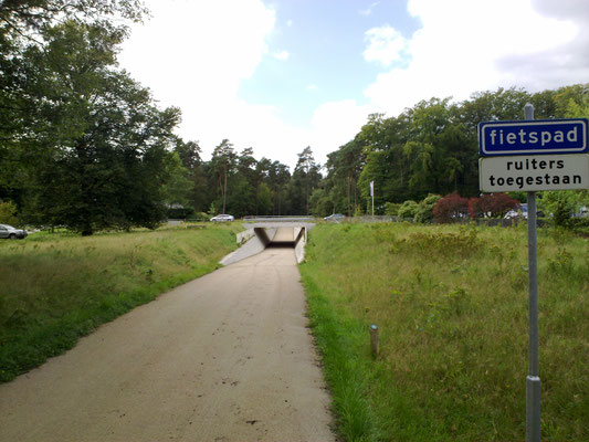 Fietstunnel Leersum