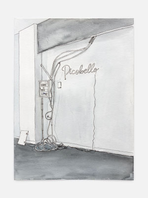 o.T. (ZMB 01-2024), © Drawing Martin Burkhardt, Foto Mareike Tocha