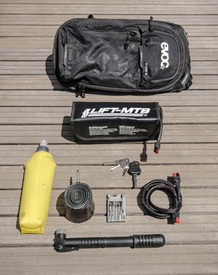 Electric bike battery bag