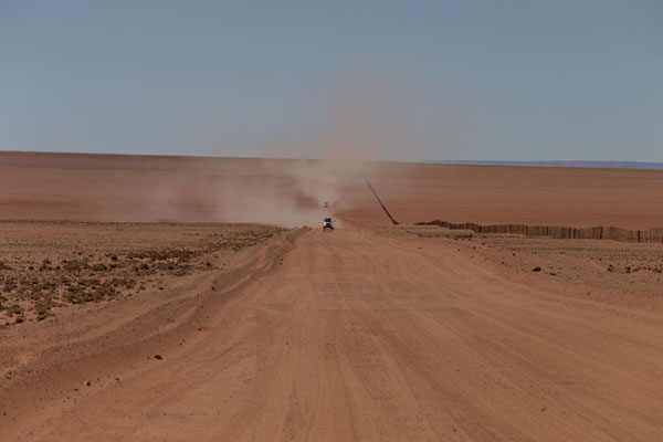 am Weg nach Lüderitz