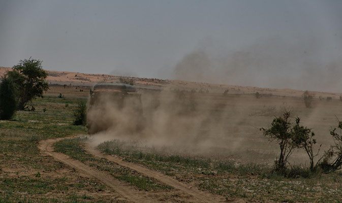 Ausfahrt nach Ayoun Al Atrous