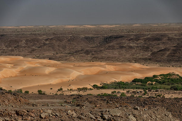 Blick ins Wadi Hanouk