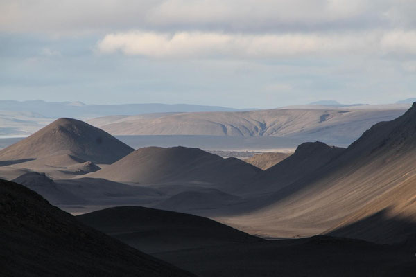 Fernsicht vom Kverkfjöll 