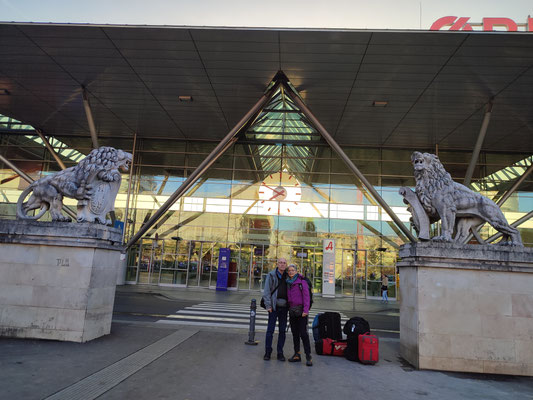 Abfahrt Linz Hauptbahnhof