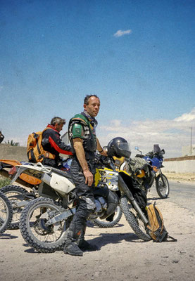 ein stolzer Enduro-Anfänger