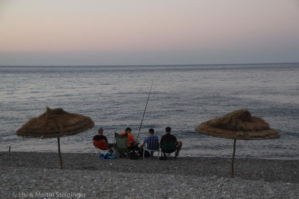 Abschied am Mittelmeer vor Tetouan