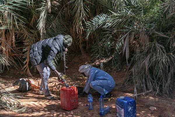 Wasser bunkern in Demi (kostenpflichtig !)