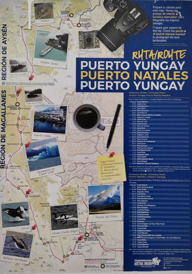 Route & Fahrplan nach Puerto Yungay