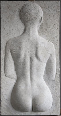 o.T. ca 2010, Gips, 87/46/9 cm