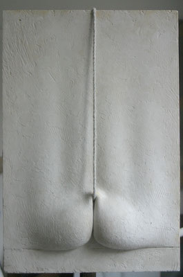 o.T. ca 2005, Gips , 63/43/8 cm
